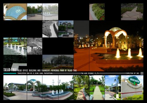 TALAAD THAI  Head office building and Founder’s Memorial park